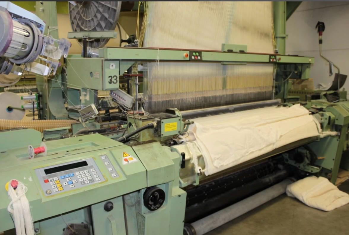 Sulzer Rüti G6200 kontrol paneli ve jakar çözgüsü