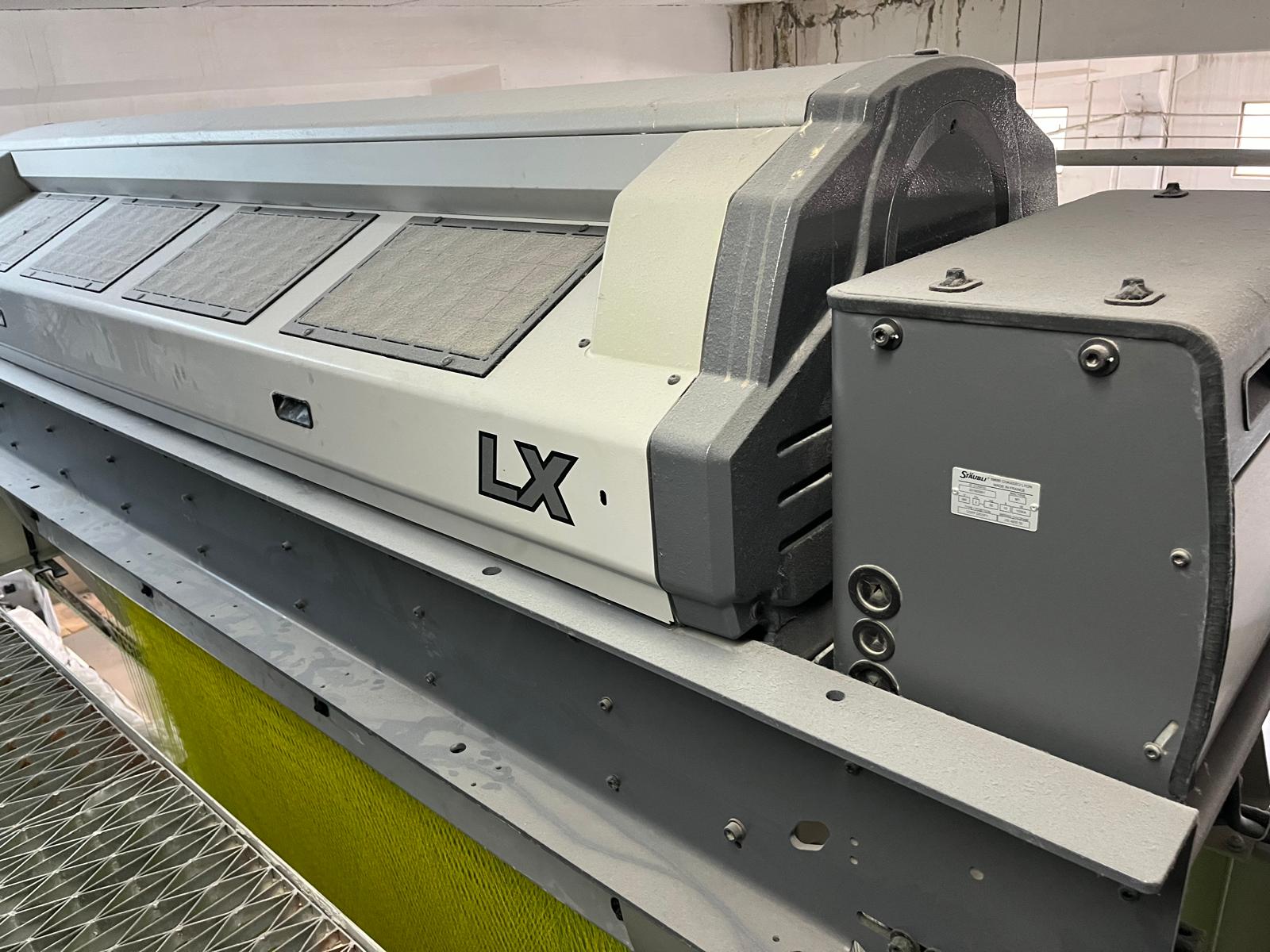 Stäubli LX Jacquard-Maschine Oberseite und Kühlgitter