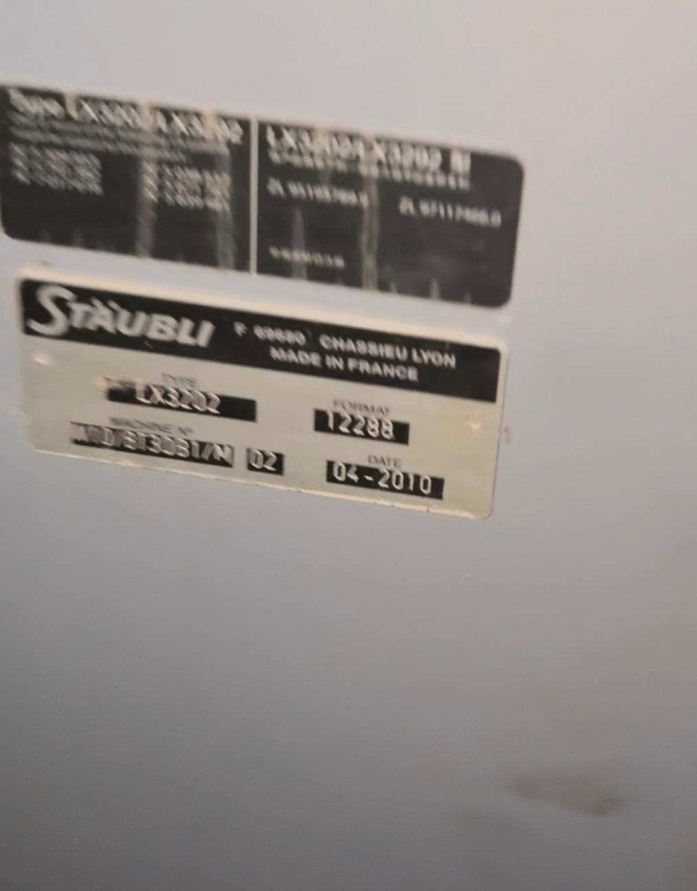 Stäubli LX3202 etiketi (12288, 04-2010)