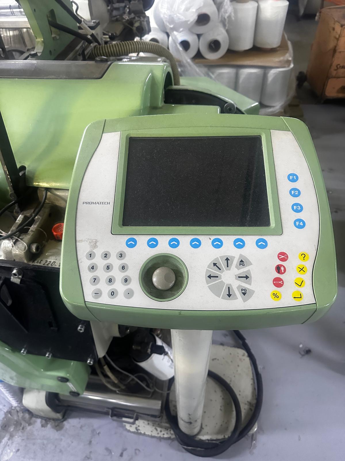 Elektronisches Promatech-Bedienterminal an der Somet Alpha