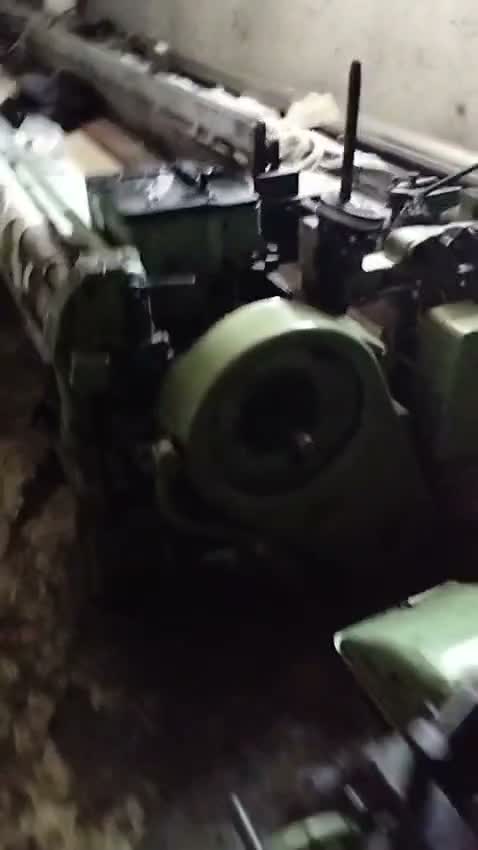 Sulzer projectile loom dobby and shedding mechanism detail